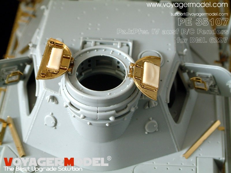 Voyager Model PE35107 Pz.kPfw. IV Ausf B/C (For DRAGON 6297) 1/35 – image 4