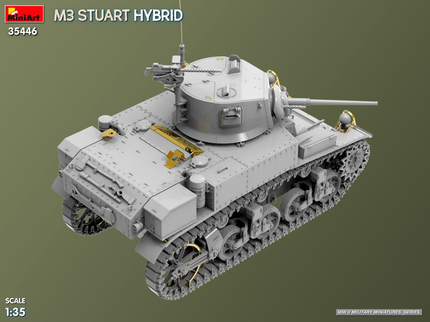 MiniArt 35446 M3 Stuart Hybrid 1/35 – obrázek 10