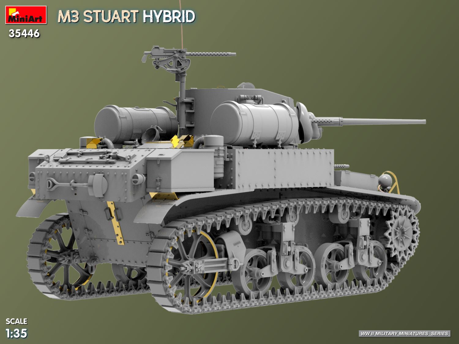MiniArt 35446 M3 Stuart Hybrid 1/35 – obrázek 5