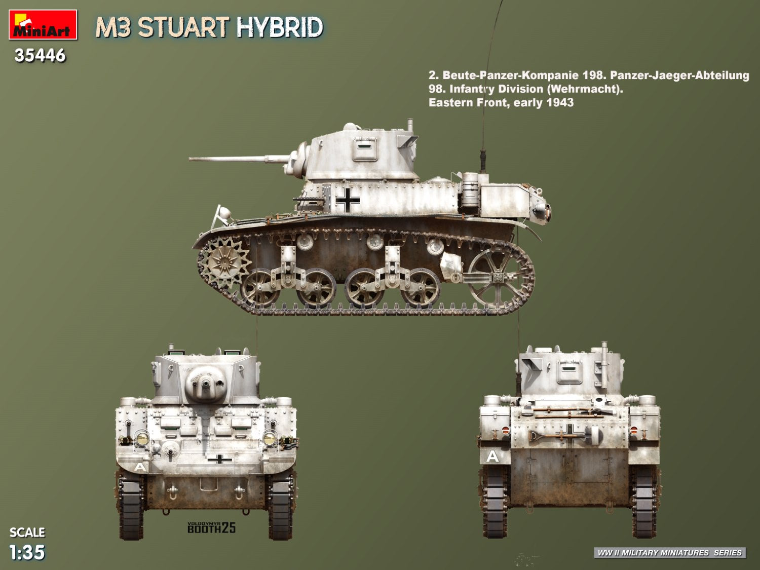 MiniArt 35446 M3 Stuart Hybrid 1/35 – obrázek 14