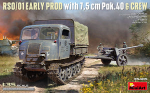 MiniArt 35485 RSO/01 Early Prod. with 7.5 cm Pak.40 &amp;amp; Crew 1/35