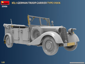 MiniArt 35486 Kfz.1 German Troop Carrier Type 170VK 1/35 – image 3