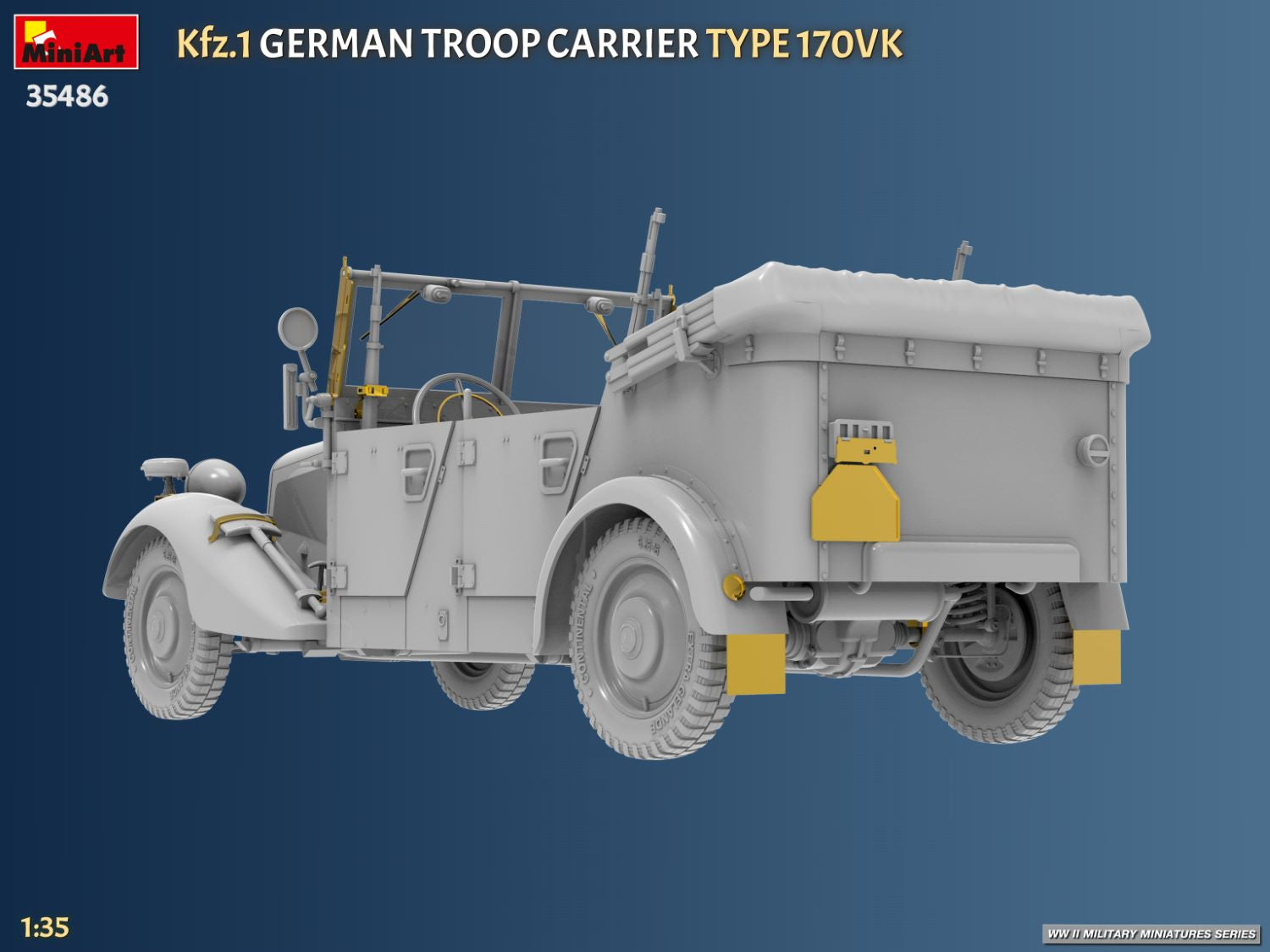 MiniArt 35486 Kfz.1 German Troop Carrier Type 170VK 1/35 – image 4
