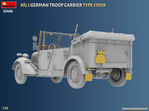 MiniArt 35486 Kfz.1 German Troop Carrier Type 170VK 1/35 – image 4