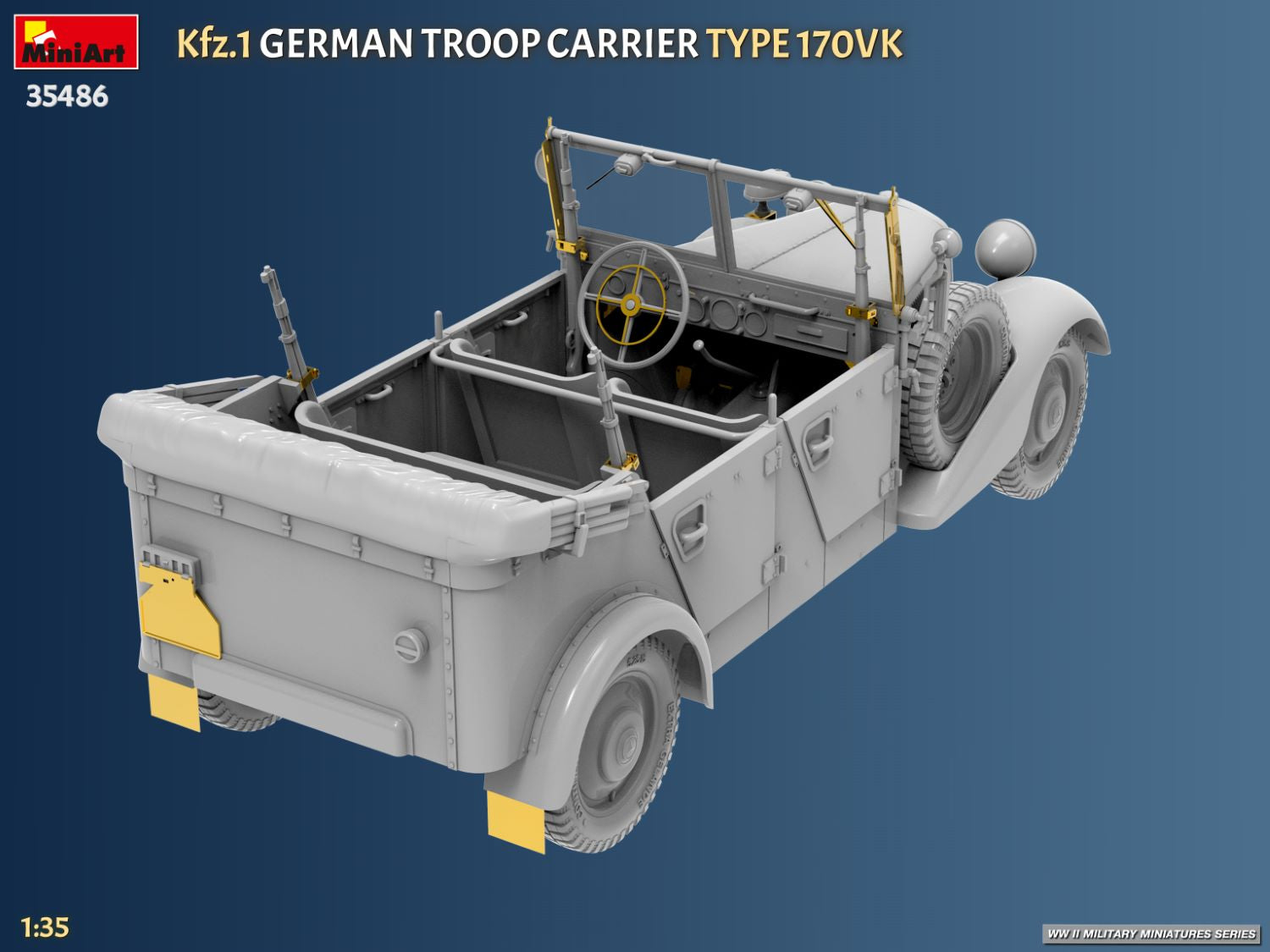 MiniArt 35486 Kfz.1 German Troop Carrier Type 170VK 1/35 – image 8