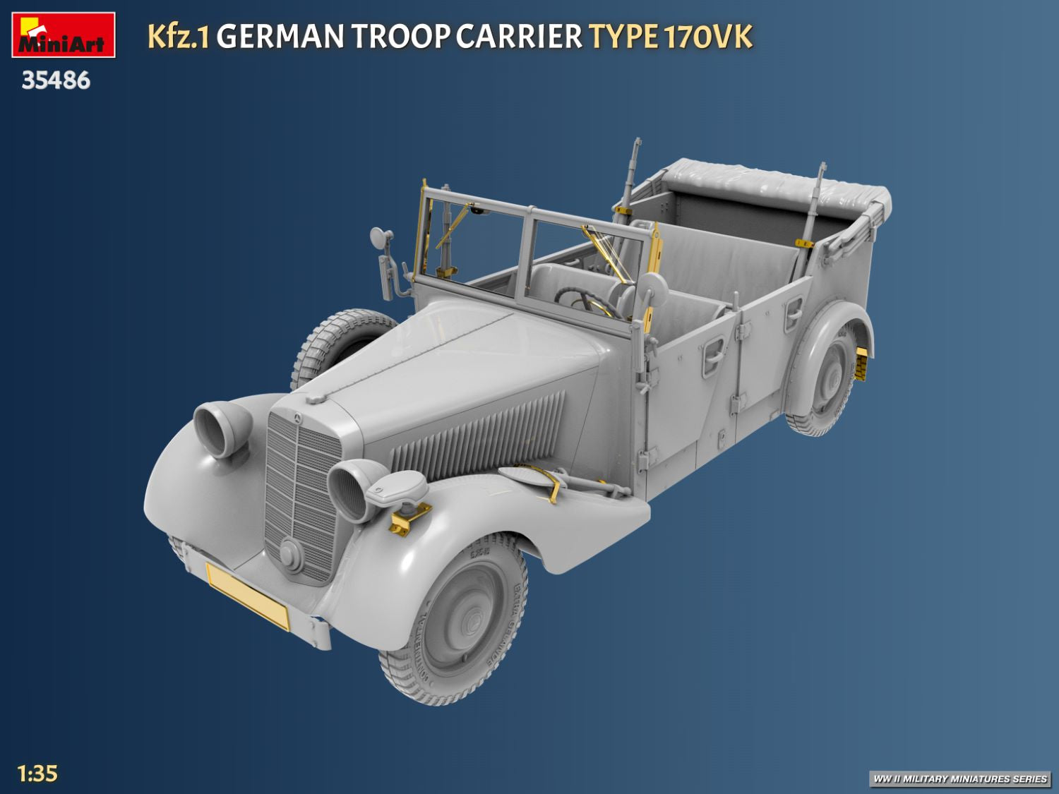 MiniArt 35486 Kfz.1 German Troop Carrier Type 170VK 1/35 – image 9