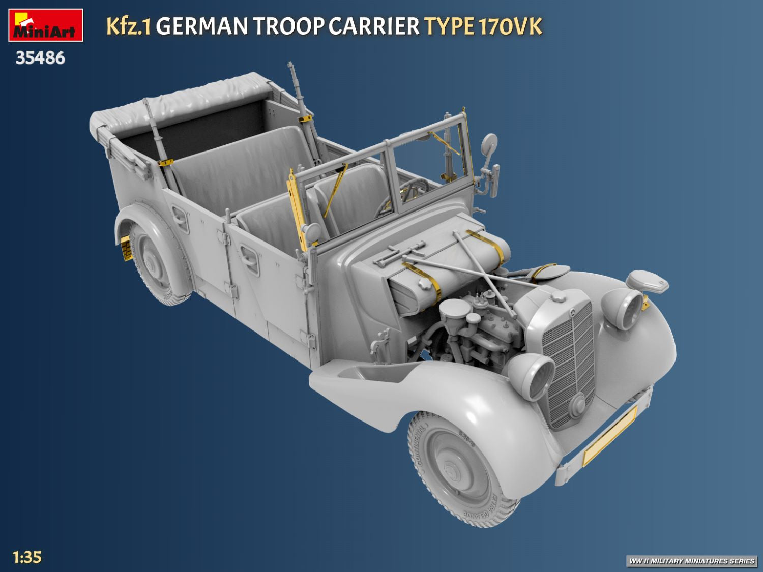MiniArt 35486 Kfz.1 German Troop Carrier Type 170VK 1/35 – image 10