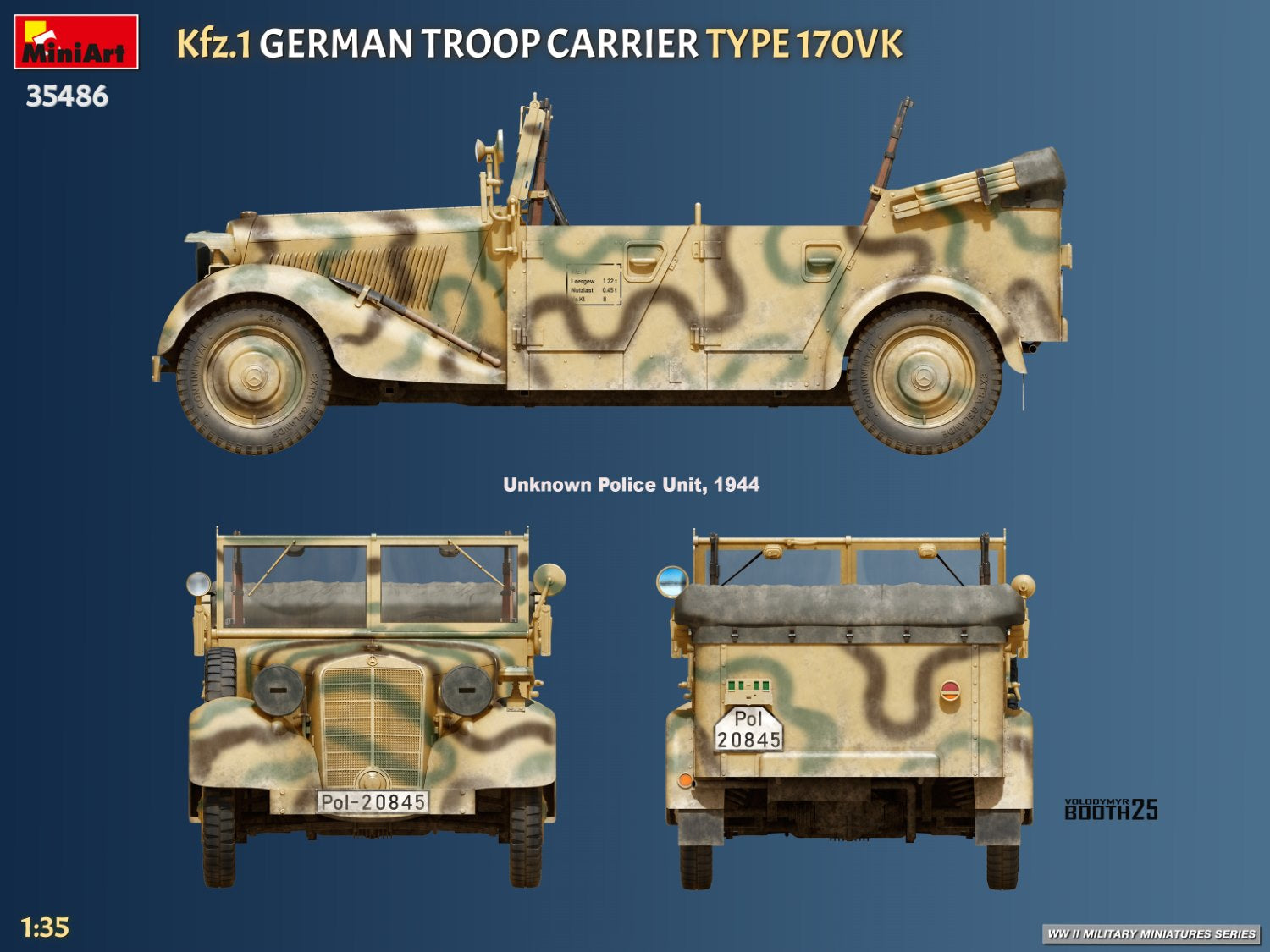 MiniArt 35486 Kfz.1 German Troop Carrier Type 170VK 1/35 – image 16