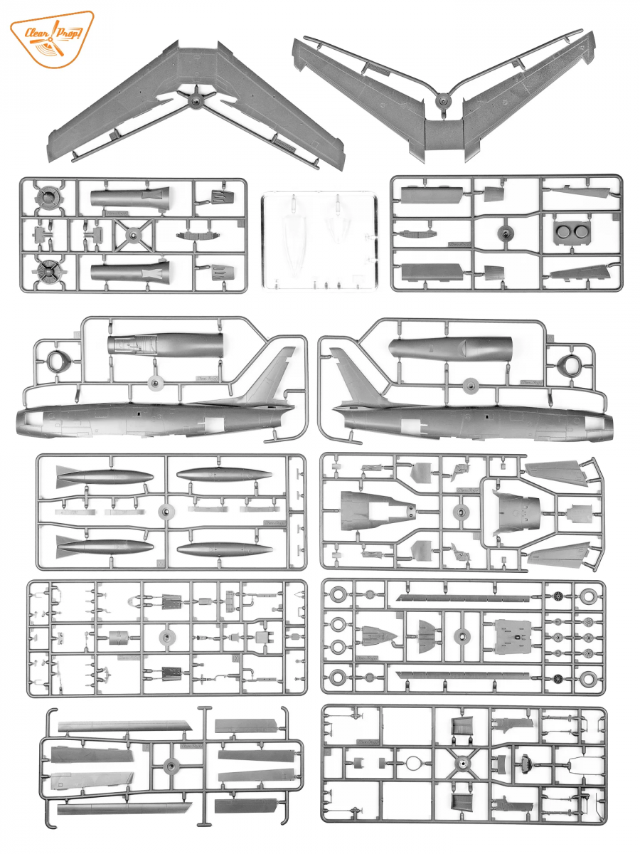 Clear Prop! CP4824 F-86A Saber ADVANCED KIT 1/48 – Bild 4
