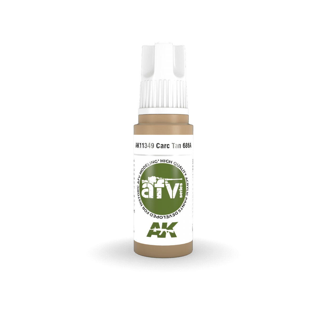 AK Interactive AK11349 CARC Tan 686A (FS33446) 17ml – obrázek 2