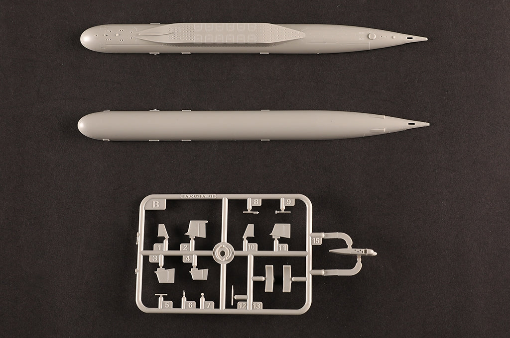 Hobby Boss 87025 PLAN Type 094A Jin Class SSBN 1/700 – obrázek 9