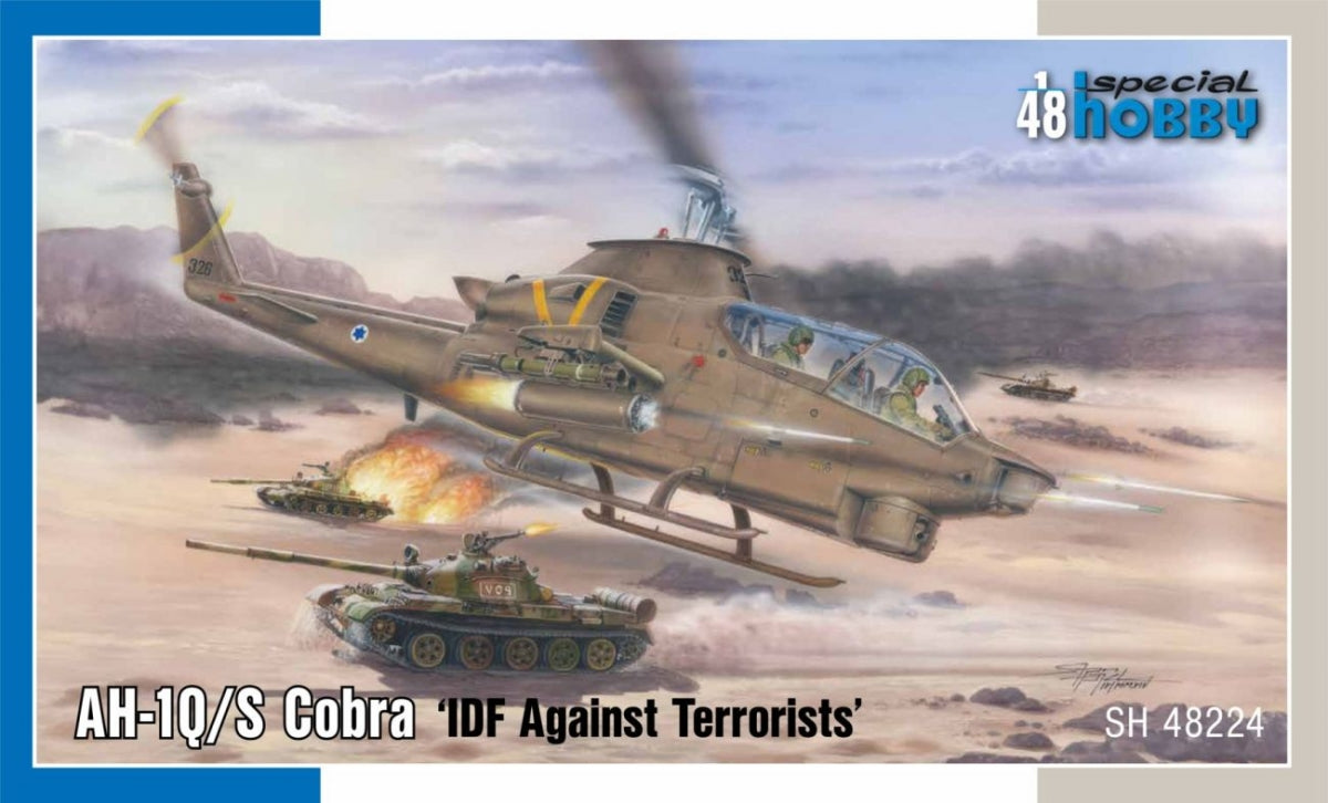 Special Hobby 48224 AH-1Q/S Cobra &amp;#39;IDF Against Terrorists&amp;#39; 1/48 – obrázek 2