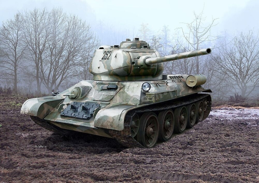 Revell 63319 T-34/85 Model Set 1/35 – image 2