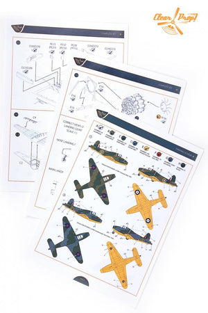 Clear Prop! CP72001 GLOSTER E28/39 PIONEER EXPERT KIT 1/72 – Bild 7