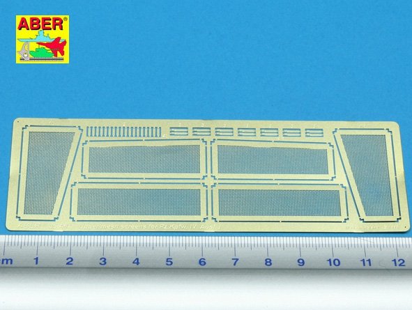 Aber 35A067 Upper skirts for Panzer IV, Ausf.J (1/35) – image 2