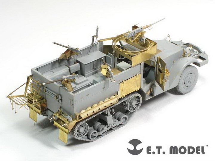 ET Model E35-144 WWII US M2A1 Half-Track (For DRAGON 6329) (1/35) – Bild 3