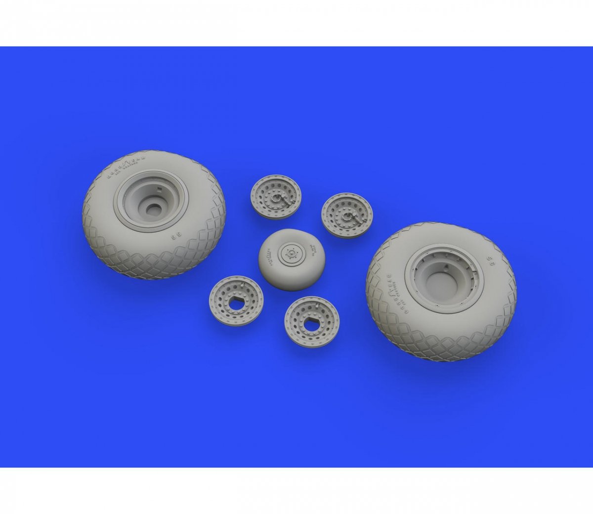 Eduard 648529 B-17 wheels HKM 1/48 HK MODELS – image 3