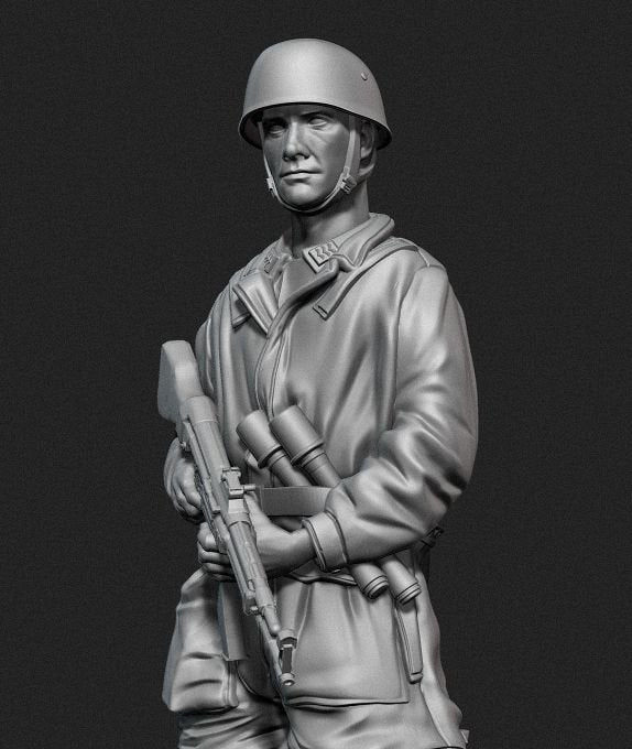 Panzer Art FI35-131 Fallschirmjäger allemand Oder Front No.1 1/35