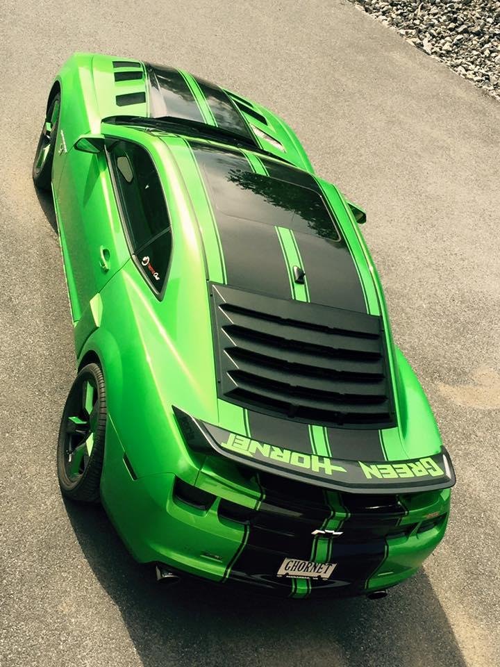 Zero Paints ZP-1306 Chevrolet Camaro Synergy Green Paint 60ml – obrázek 5