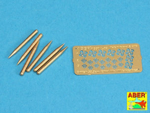 Aber 350L-62 Set of 6 British torpedoes 53.3cm MK.VIII (1/350)