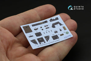 Quinta Studio QD48191 Tempest Mk.V 3D-Printed &amp;amp; colored Interior on decal paper (Eduard) 1/48 – image 9