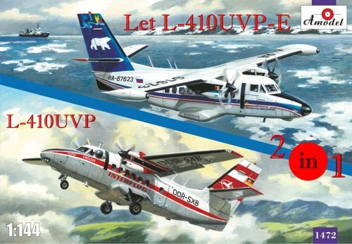 A-Model 01472 Let L-410UVP and L-410UVP-E Interflug, Polar Aviation 1/144