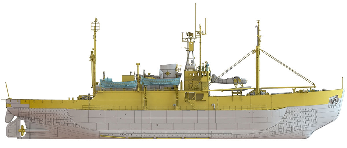 Hasegawa HP001 Antarctic research ship Soya Second Antarctic expedition 1/250 – image 6
