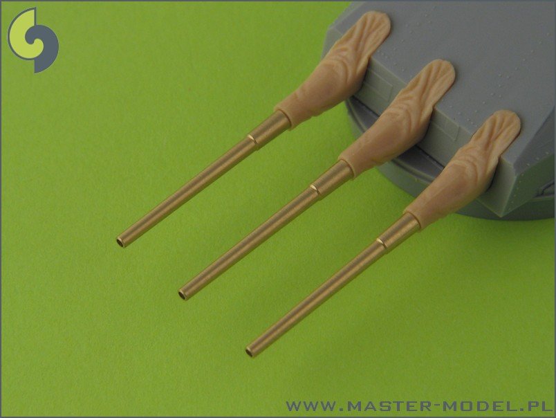 Master SM-350-058 Scharnhorst armament with blastbags - 28cm (9pcs), 15cm (12pcs), 10.5cm (14pcs) barrels – image 4