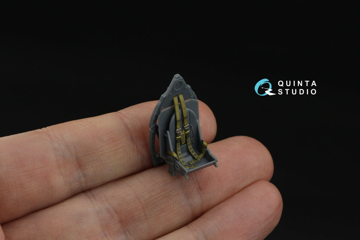 Quinta Studio QR+48103 British Fighter Seatbelts (mid WWII) (with metal buckles) (All kits) 1/48 – obrázek 5