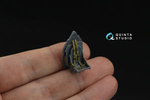 Quinta Studio QR+48103 British Fighter Seatbelts (mid WWII) (with metal buckles) (All kits) 1/48 – obrázek 5