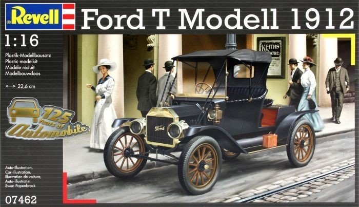 Revell 07462 Ford T Modell 1912 1/16