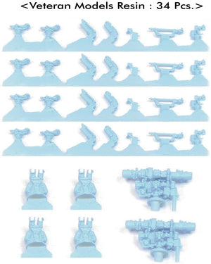 Pontos 35033F1 ADMIRAL GRAF SPEE 1939 Detail Up Set 1/350 – obrázek 12