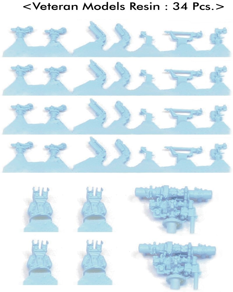 Pontos 35033F1 ADMIRAL GRAF SPEE 1939 Detail Up Set 1/350 – obrázek 12
