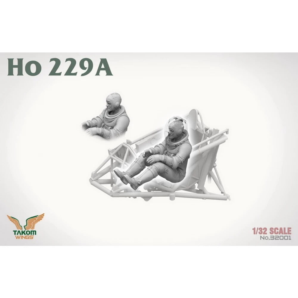 Takom 32001W Ho 229 Box - Ho 229A + Ho 229B + Ho 229 Pilot (Limited Edition) 1/32 – image 12