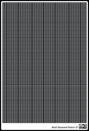 KA Models KA-00003 DIAMOND PATTERN MESH A 0.25mm X 0.4mm – zdjęcie 3