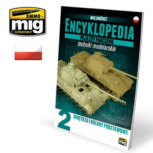 Ammo of Mig Jimenez 6201 ENCYCLOPEDIA OF MODELING TECHNIQUES – ARMORED VEHICLES VOLUME 2 – INTERIOR PAINTING AND PAINTING BASICS (Polish)