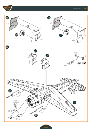 Clear Prop! CP4804 H-75N Hawk ADVANCED KIT 1/48 – obrázek 33