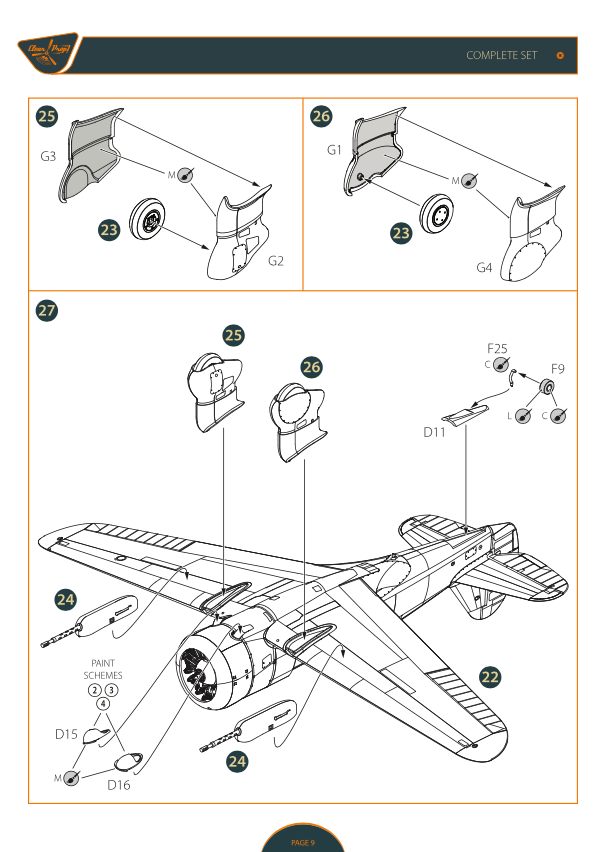 Clear Prop! CP4804 H-75N Hawk ADVANCED KIT 1/48 – obrázek 33