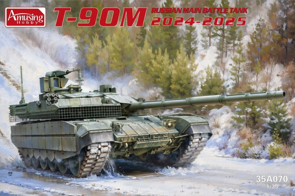 Amusing Hobby 35A070 Russian Main Battle Tank T-90M 2024-2025 1/35
