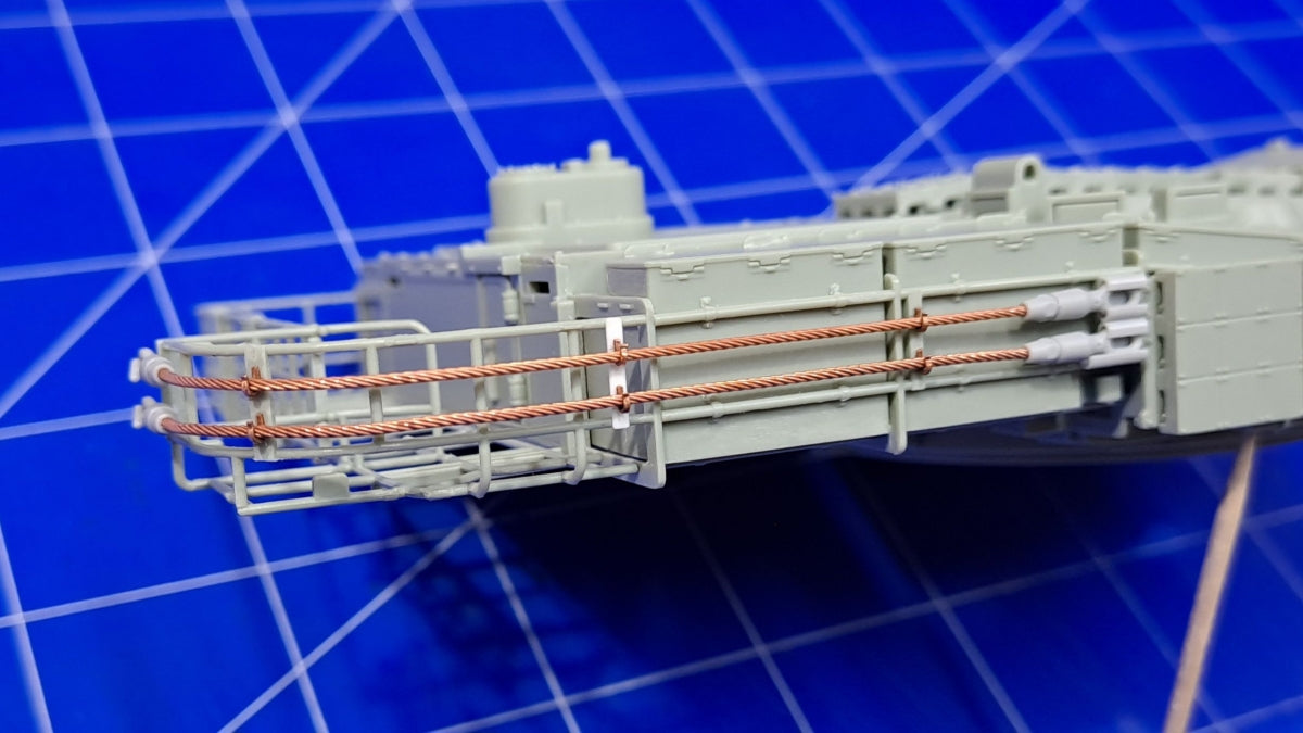 Eureka XXL ER-3575 K2 Black Panther MBT Towing Cables &amp;amp; Holders (Academy) 1/35 – Bild 18