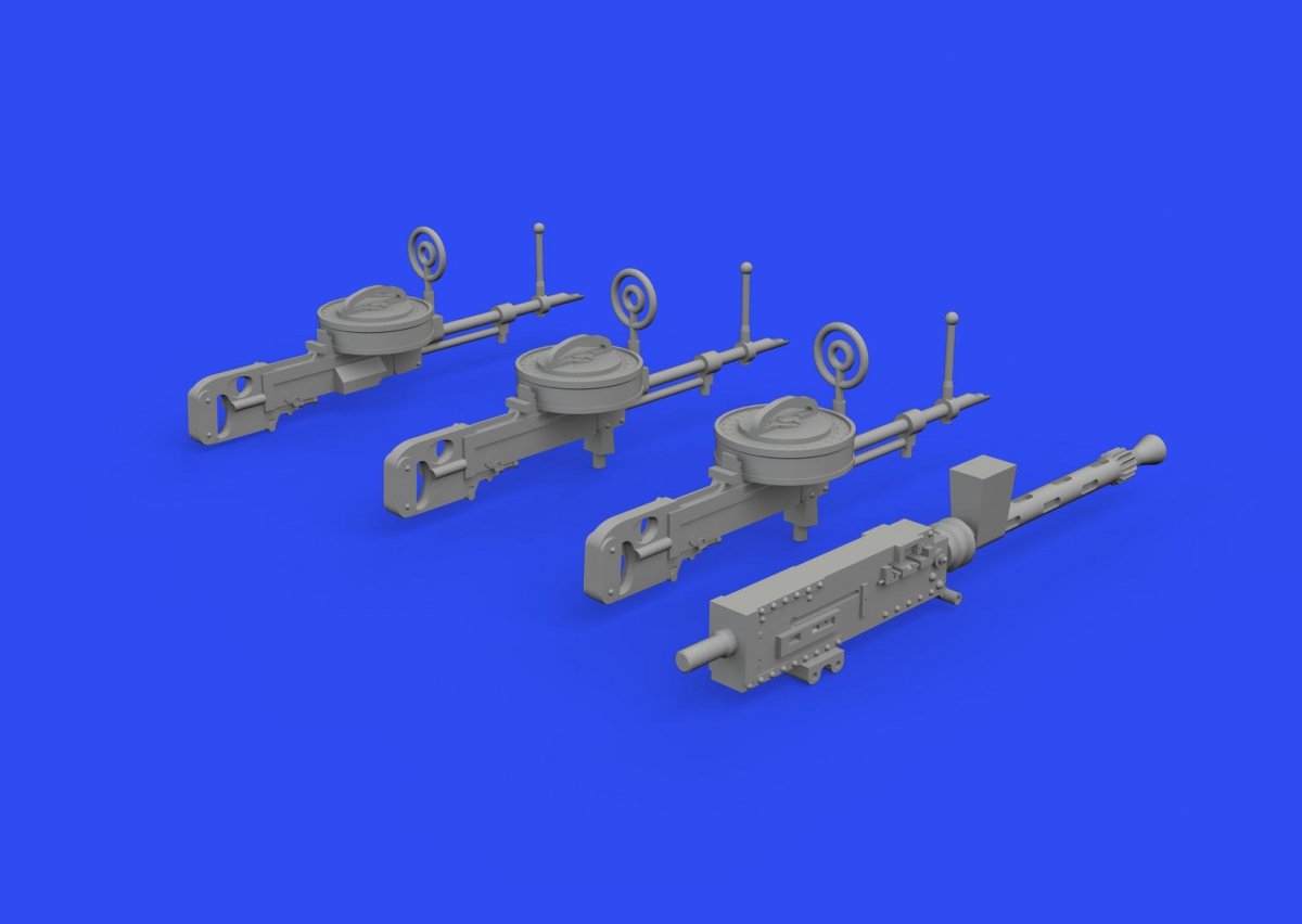 Eduard 648840 Beaufort Mk. I guns PRINT ICM 1/48 – image 3