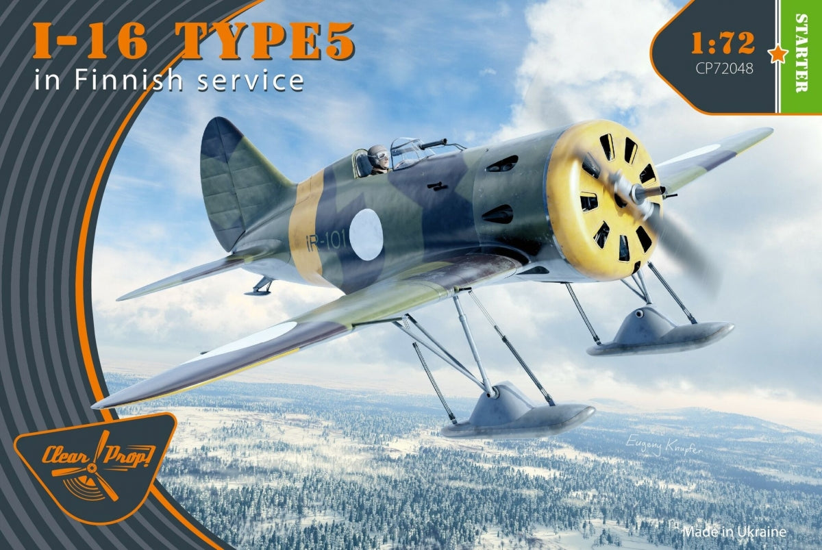 Clear Prop! CP72048 I-16 type 5 In Finnish Service STARTER KIT 1/72 – image 2