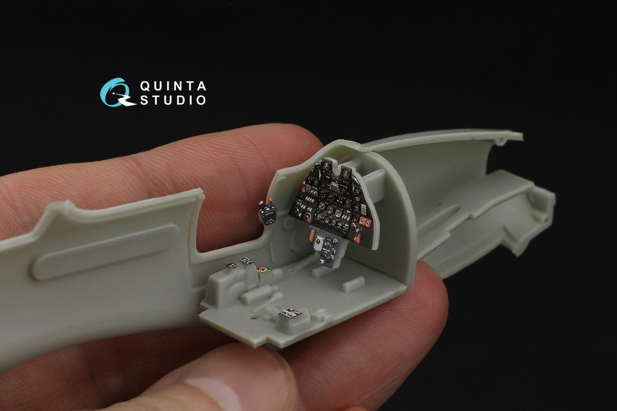 Quinta Studio QD48562 P-63C/E Kingcobra 3D-Printed &amp;amp; colored Interior on decal paper (Dora Wings/AMG) 1/48 – Bild 10