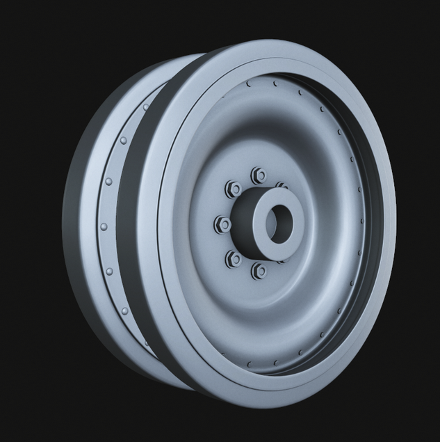 Panzer Art RE35-629 M551 “Sheridan” Road wheels 1/35 – obrázek 3