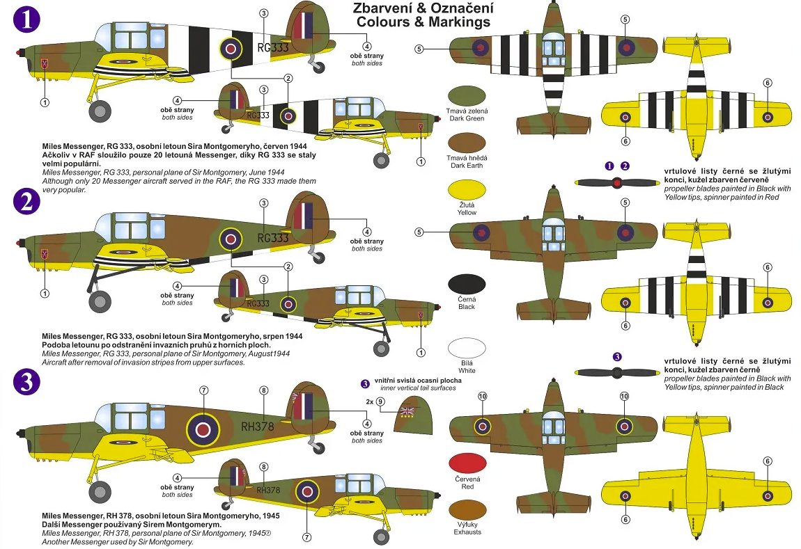 Kovozavody Prostejov KPM0318 Messenger Mk.I &amp;quot;Montyś planes&amp;quot; 1/72 – image 2