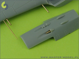 Master AM-72-012 Fw 190 A2 - A5 armament set (MG 17, MG FF, MG 151 barrel tips) &amp;amp; Pitot Tube – Bild 3