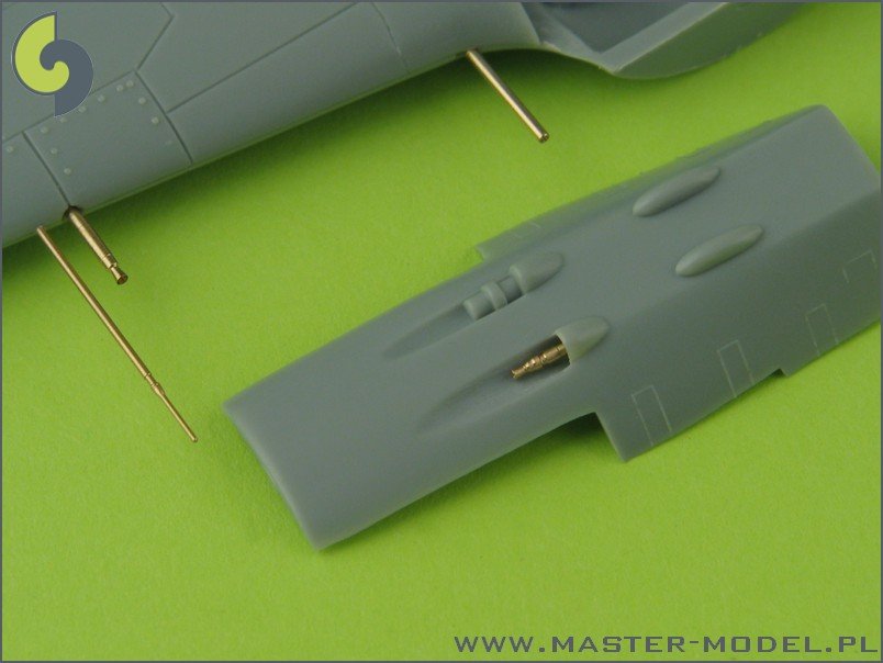 Master AM-72-012 Fw 190 A2 - A5 armament set (MG 17, MG FF, MG 151 barrel tips) &amp;amp; Pitot Tube – Bild 3