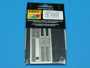 Aber 35G16 Grilles for russian tank KV-1 and KV-2 1/35 – imagen 4