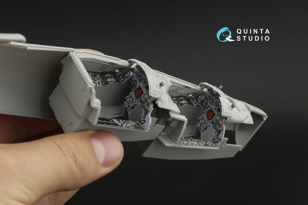 Quinta Studio QD32130 TF-104G 3D-Printed &amp;amp; colored Interior on decal paper (Italeri) 1/32 – image 8