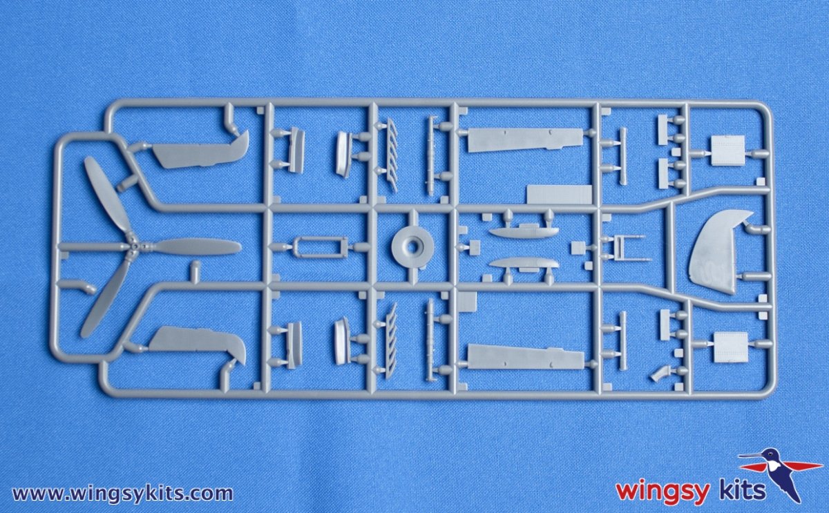 Wingsy Kits D5-08 German WWII Fighter MESSERSCHMITT Bf 109 E-3 1/48 – image 9